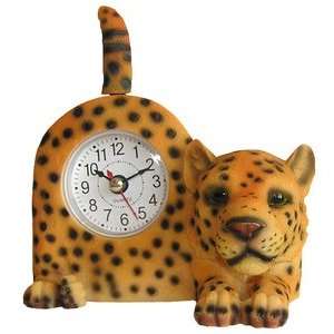  Cheetah Wagging Tail Animal Clock