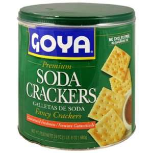 Goya Soda Crackers, 24 Ounce Unit 041331039505  