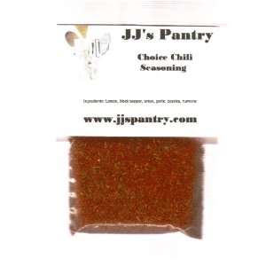 JJs Pantry Choice Chili Seasoning Mix  Grocery & Gourmet 