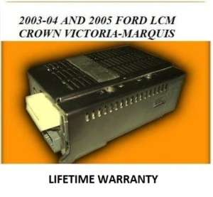 2004 FORD CROWN VICTORIA LCM LIGHT CONTROL MODULE 04  