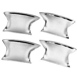 Mirror Chrome Side Door Handle Cavity Bowl Covers Trims for 2008 2009 