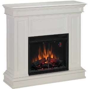   Phoenix 23 Inch Dual Use Electric Fireplace   White