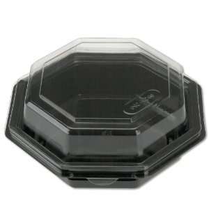  Plastic Hinged Lid Carryout Containers Health & Personal 