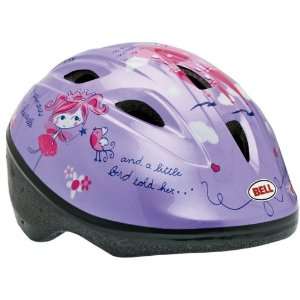  Bell Toddler Zoomer Bike Helmet (Castle/Purple) Sports 