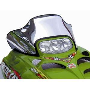  Cobra Snowmobile Windshield for Arctic Cat ZR3 Chassis Chrome 