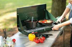 This Coleman propane stove sports 2 independently adjustable 10,000 