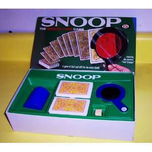   SNOOP THE MARKED CARD GAME ANTIQUE COLLECTIBLE TOY 