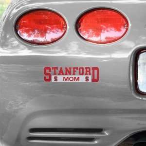  NCAA Stanford Cardinal Mom Car Decal Automotive