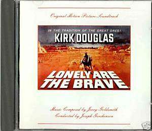 LONELY ARE THE BRAVE Jerry Goldsmith RARE DELPHI CD NEW  