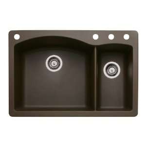   Double Basin Composite Granite Kitchen Sink 440197 4