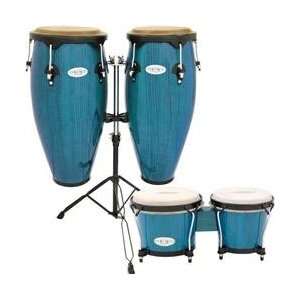   Conga Set with Stand and Bongos (Standard) Musical Instruments