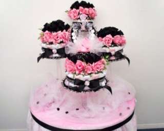 Boy/Girl Baby Shower Diaper Cake Centerpiece/Gift/Decoration/Favor 