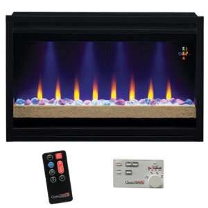  Pro Electric Fireplaces 36EB111 GRC Contemporary Electric 