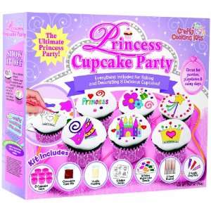 Brand Castle Crafty Cooking Princess Cupcake Deluxe Kit, 9 Ounce Box