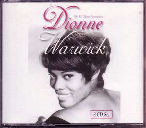 DIONNE WARWICK 36 All Time Favorites Collection 1995 Oop 3 CD Box 