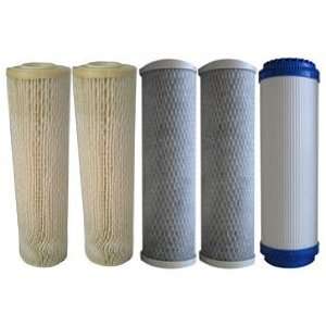 Polar Water Filters Triple Countertop Annual Replacement Filter Bundle 