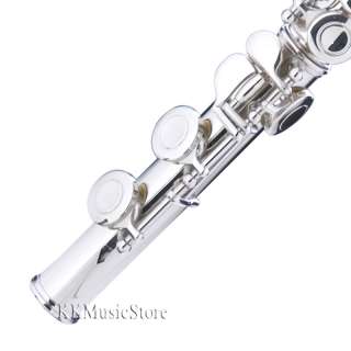 FLUTE~NEW BLACK NICKEL/SILVER BAND FLUTES w/$39 TUNER  
