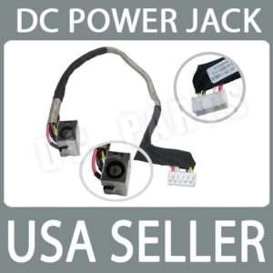 AC DC POWER JACK CABLE HARNESS HP DV7 1245DX DV7 1232NR  