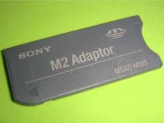 SONY CARD M2 MICRO MEMORY STICK ADAPTER MSAC MMS ERICSSON CELL  