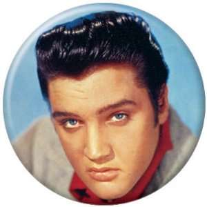    Elvis Presley Face Blue Background Button 81111 [Toy] Toys & Games