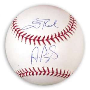 Albert Pujols and Scott Rolen Dual Autographed Baseball