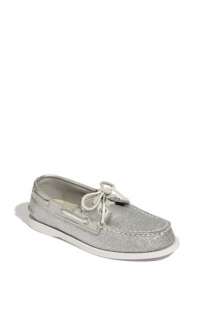 Sperry Top Sider® Authentic Original Glitter Boat Shoe (Toddler 