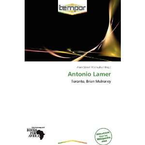  Antonio Lamer (German Edition) (9786138906087) Alain 