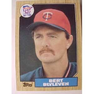  1987 Topps #25 Bert Blyleven