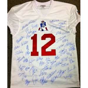  New England Patriots 2012 Super Bowl Team Autographed Hand 