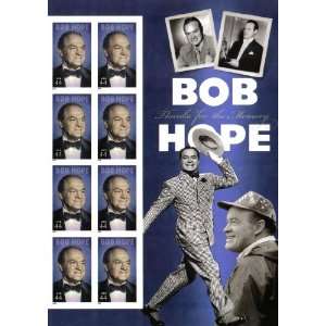 BOB HOPE ~ THANKS FOR THE MEMORY #4406 Plate Block of 8 x 44 cents US 