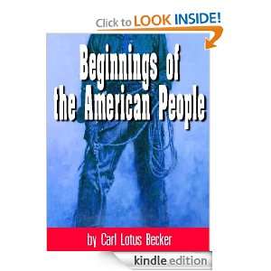   People (Annotated) Carl Lotus Becker  Kindle Store