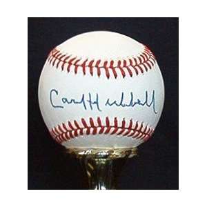 Carl Hubbell Autographed Baseball   Autographed Baseballs