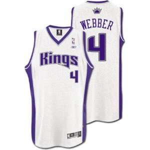 Chris Webber White Reebok NBA Swingman Sacramento Kings Youth Jersey