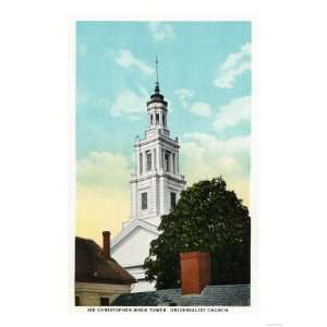   , Sir Christopher Wren Tower View Giclee Poster Print