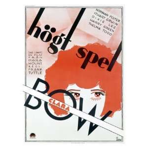 Clara Bow No Limit Giclee Poster Print, 18x24