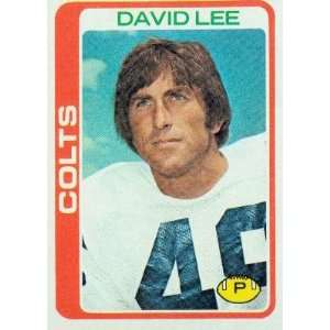  1978 Topps #171 David Lee   Baltimore Colts (Football 