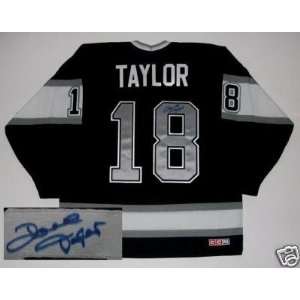 Dave Taylor Signed Los Angeles Kings 1993 Cup Jersey