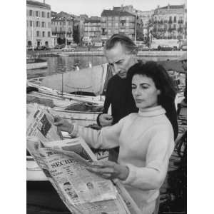  Actress Yvonne Mitchell and Husband Derek Monsey, Reading 