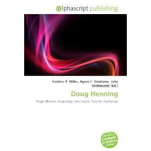  Doug Henning (9786133884335) Frederic P. Miller, Agnes F 
