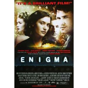  Enigma Poster Movie 27x40 Dougray Scott Kate Winslet 