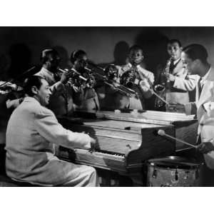 Duke Ellington and His Famous Orchestra Perfom. 1945 Photographic 