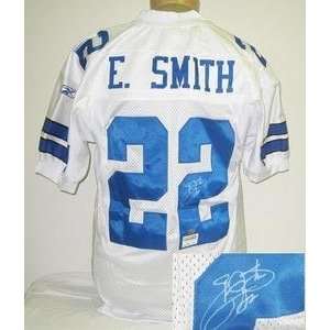 Emmitt Smith Autographed Dallas Cowboys Authentic Reebok Jersey
