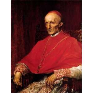   Frederic Watts   24 x 32 inches   Cardinal Manning