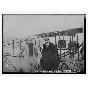  F.L. de Riemsdyk,Glenn Curtiss by aeroplane