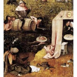 FRAMED oil paintings   Hieronymus Bosch   32 x 36 inches   Allegory of 