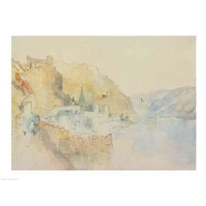   The Rhine Finest LAMINATED Print J.M.W. Turner 24x18