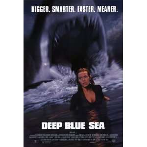  Deep Blue Sea (1999) 27 x 40 Movie Poster Style A