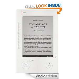   Are Not A Gadget A Manifesto Jaron Lanier  Kindle Store