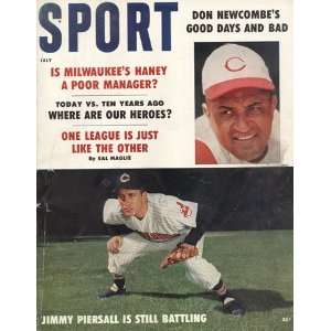     Don Newcombe & Jimmy Piersall Cover   July 1959
