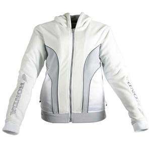 Joe Rocket Womens Honda Fleece Jacket   X Large/White 